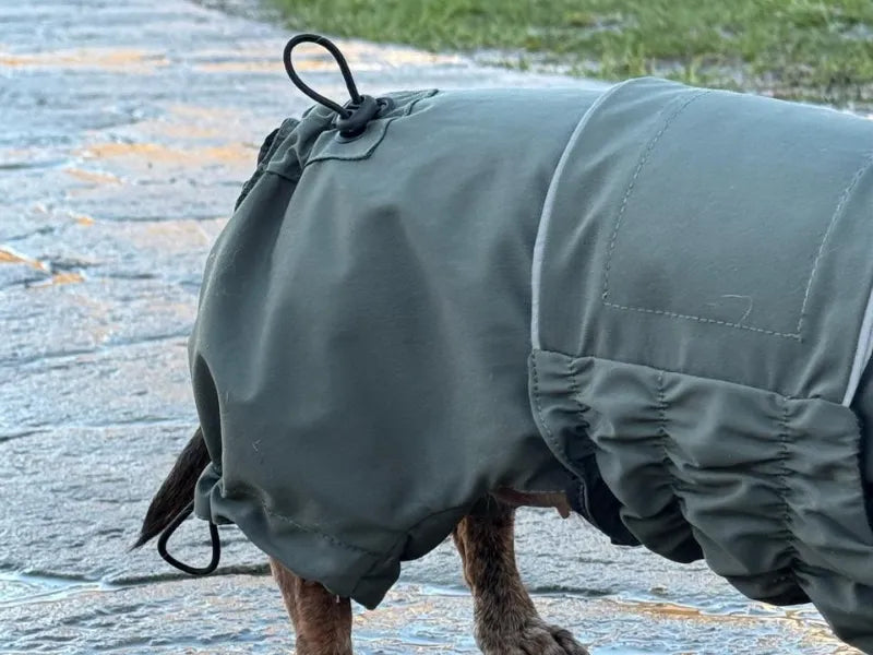 NEW: Khaki Green Raincoat