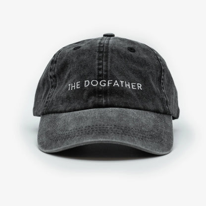 'The Dog Father' Washed Denim Cap