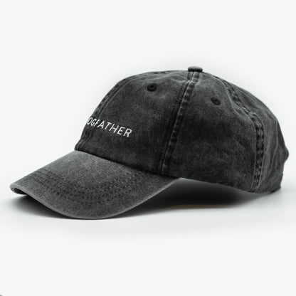 'The Dog Father' Washed Denim Cap
